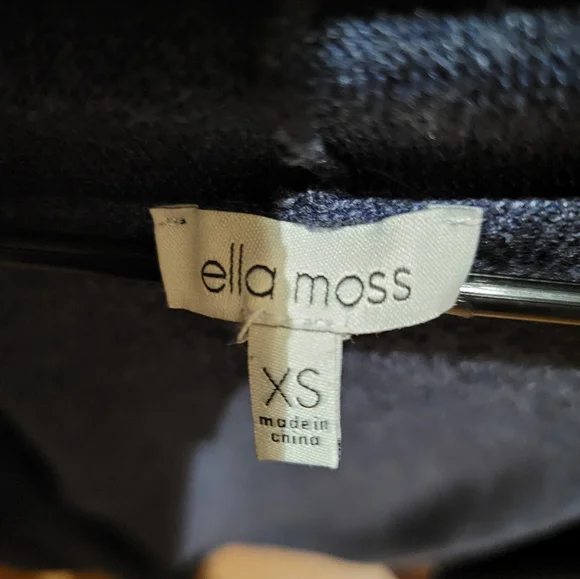 Ella Moss XS blue cardigan - Picture 3 of 3